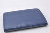 Auth Louis Vuitton Epi Enveloppe Carte De Visit Business Card Case Blue 0617D