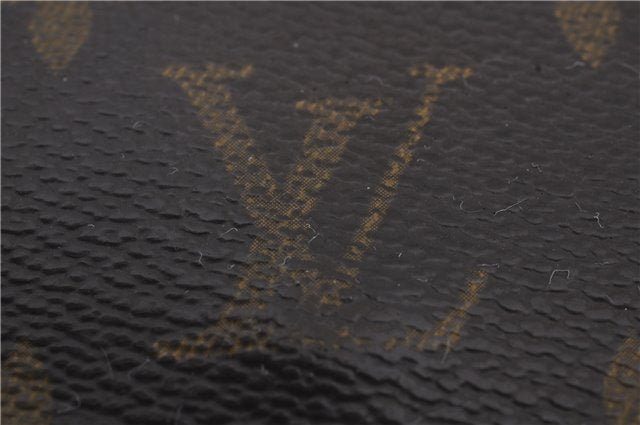 Auth Louis Vuitton Monogram Porte Monnaie Billets Bifold Wallet M61660 LV 0618D