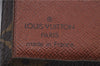 Auth Louis Vuitton Monogram Porte Monnaie Billets Bifold Wallet M61660 LV 0618D