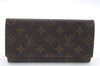 Auth Louis Vuitton Monogram Porte Yen 3 Cartes Credit Wallet M61818 LV 0620D