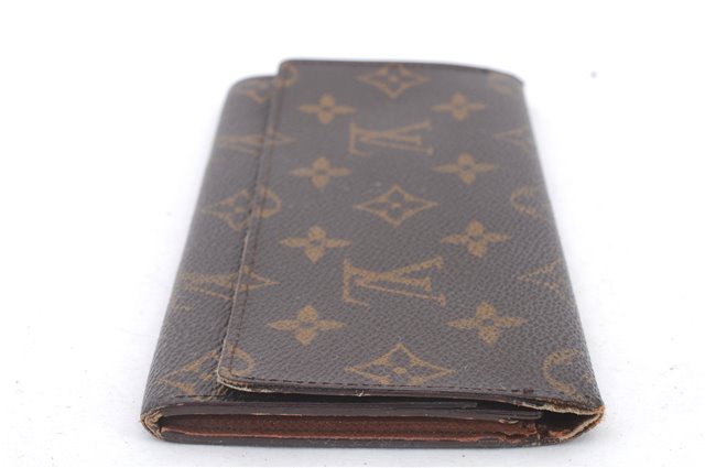 Auth Louis Vuitton Monogram Porte Yen 3 Cartes Credit Wallet M61818 LV 0620D