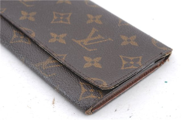 Auth Louis Vuitton Monogram Porte Yen 3 Cartes Credit Wallet M61818 LV 0620D