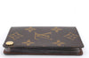Auth Louis Vuitton Monogram Porte Cartes Credit Pression M60937 Card Case 0621D