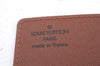 Auth Louis Vuitton Monogram Porte Cartes Credit Pression M60937 Card Case 0621D