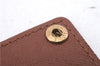 Auth Louis Vuitton Monogram Porte Cartes Credit Pression M60937 Card Case 0621D