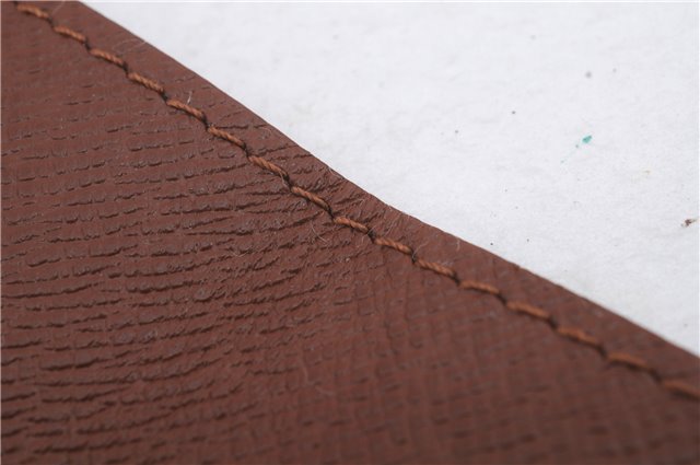 Auth Louis Vuitton Monogram Porte Cartes Credit Pression M60937 Card Case 0621D