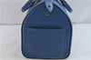 Authentic Louis Vuitton Epi Speedy 30 Hand Bag Blue M43005 LV 0623D