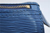 Authentic Louis Vuitton Epi Speedy 30 Hand Bag Blue M43005 LV 0623D