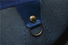 Authentic Louis Vuitton Epi Speedy 30 Hand Bag Blue M43005 LV 0623D