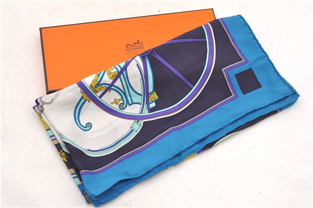 Authentic HERMES Carre 65 Scarf 