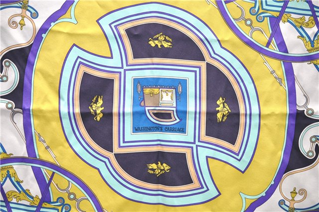 Authentic HERMES Carre 65 Scarf 