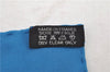 Authentic HERMES Carre 65 Scarf "WASHINGTON'S CARRIAGE" Silk Blue Box 0625D