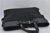 Authentic GUCCI Shoulder Tote Hand Bag GG Canvas Leather 106251 Black 0627E