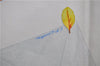 Authentic HERMES Carre 90 Scarf "Des fleurs pour le dire" Silk Light Blue 0628D