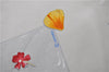 Authentic HERMES Carre 90 Scarf "Des fleurs pour le dire" Silk Light Blue 0628D