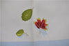 Authentic HERMES Carre 90 Scarf "Des fleurs pour le dire" Silk Light Blue 0628D