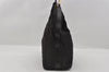 Authentic GUCCI Vintage Shoulder Hand Bag Nylon Leather Brown 0629I