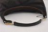 Authentic GUCCI Vintage Shoulder Hand Bag Nylon Leather Brown 0629I