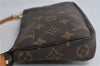 Authentic Louis Vuitton Monogram Pochette Accessoires Pouch M51980 LV 0631D