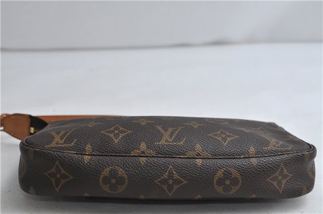 Authentic Louis Vuitton Monogram Pochette Accessoires Pouch M51980 LV 0631D