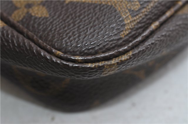 Authentic Louis Vuitton Monogram Pochette Accessoires Pouch M51980 LV 0631D