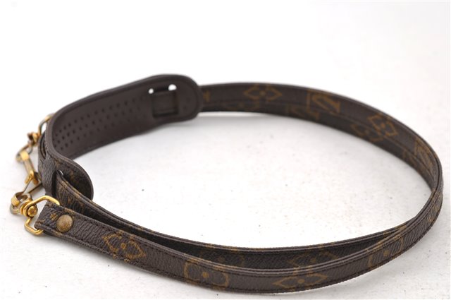 Authentic Louis Vuitton Monogram Brown Shoulder Strap Old Model 46.5