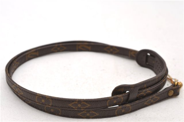 Authentic Louis Vuitton Monogram Brown Shoulder Strap Old Model 46.5