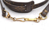 Authentic Louis Vuitton Monogram Brown Shoulder Strap Old Model 46.5" LV 0635D