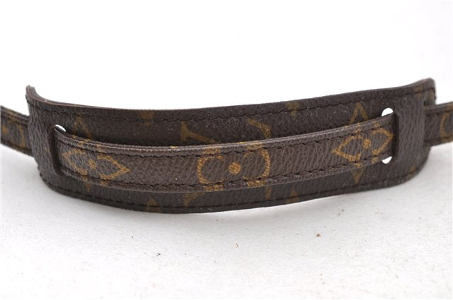 Authentic Louis Vuitton Monogram Brown Shoulder Strap Old Model 46.5