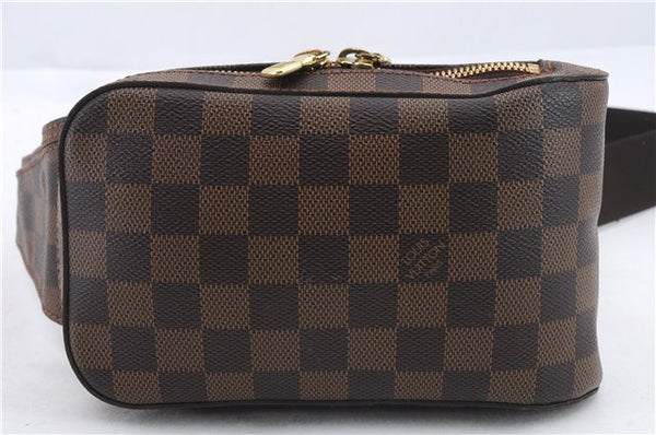Authentic Louis Vuitton Damier Geronimos Waist Bum Waist bag N51994 LV 0636D
