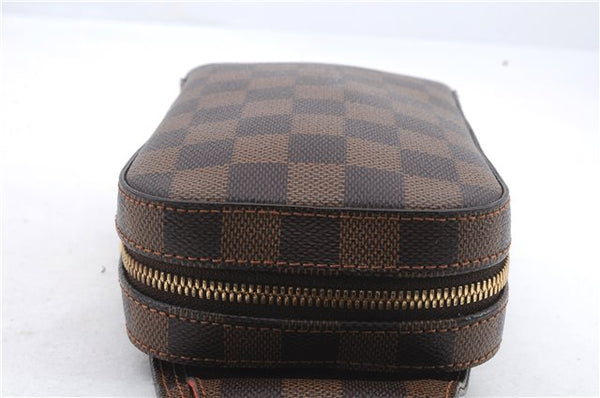 Authentic Louis Vuitton Damier Geronimos Waist Bum Waist bag N51994 LV 0636D