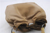 Authentic Christian Dior Maris Pearl Hand Bag Purse Nylon Beige CD 0638D