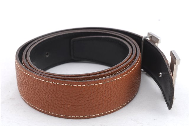 Authentic HERMES Constance Ladies Leather Belt Size 90cm 35.4