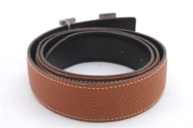 Authentic HERMES Constance Ladies Leather Belt Size 90cm 35.4