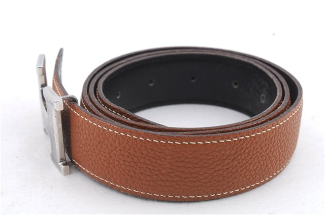 Authentic HERMES Constance Ladies Leather Belt Size 90cm 35.4