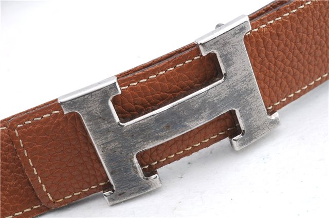 Authentic HERMES Constance Ladies Leather Belt Size 90cm 35.4