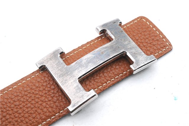 Authentic HERMES Constance Ladies Leather Belt Size 90cm 35.4