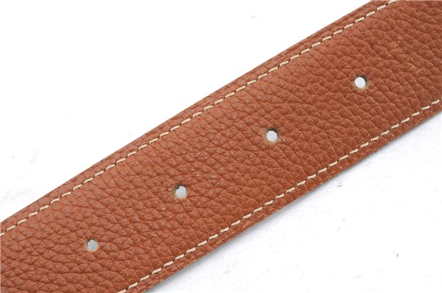 Authentic HERMES Constance Ladies Leather Belt Size 90cm 35.4