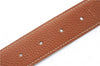 Authentic HERMES Constance Ladies Leather Belt Size 90cm 35.4" Brown Black 0649D