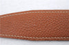 Authentic HERMES Constance Ladies Leather Belt Size 90cm 35.4" Brown Black 0649D