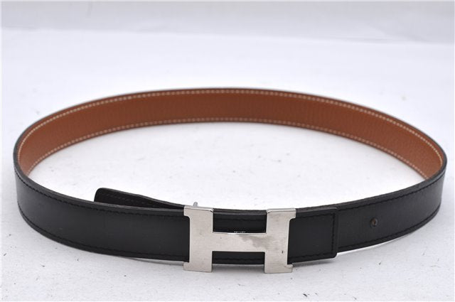 Auth HERMES Mini Constance Ladies Leather Belt Size 65cm 25.6