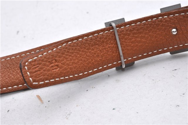 Auth HERMES Mini Constance Ladies Leather Belt Size 65cm 25.6