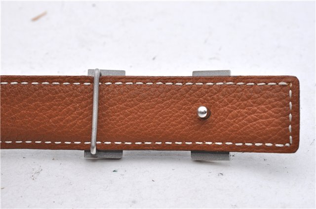 Auth HERMES Mini Constance Ladies Leather Belt Size 65cm 25.6