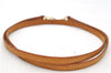 Authentic Louis Vuitton Leather Shoulder Strap Beige 47.2" LV 0651D