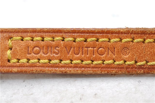 Authentic Louis Vuitton Leather Shoulder Strap Beige 47.2