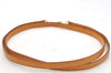 Authentic Louis Vuitton Leather Shoulder Strap Beige 46.9" LV 0654D