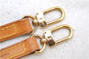 Authentic Louis Vuitton Leather Shoulder Strap Beige 46.9" LV 0654D