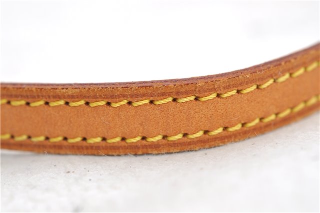 Authentic Louis Vuitton Leather Shoulder Strap Beige 46.9