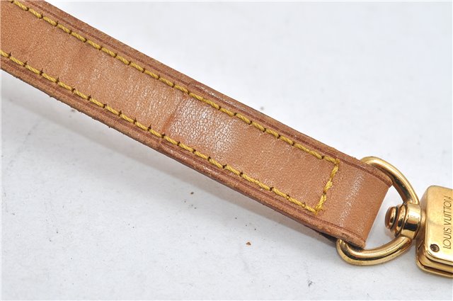 Authentic Louis Vuitton Leather Shoulder Strap Beige 39