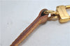 Authentic Louis Vuitton Leather Shoulder Strap Beige 39" LV 0655D